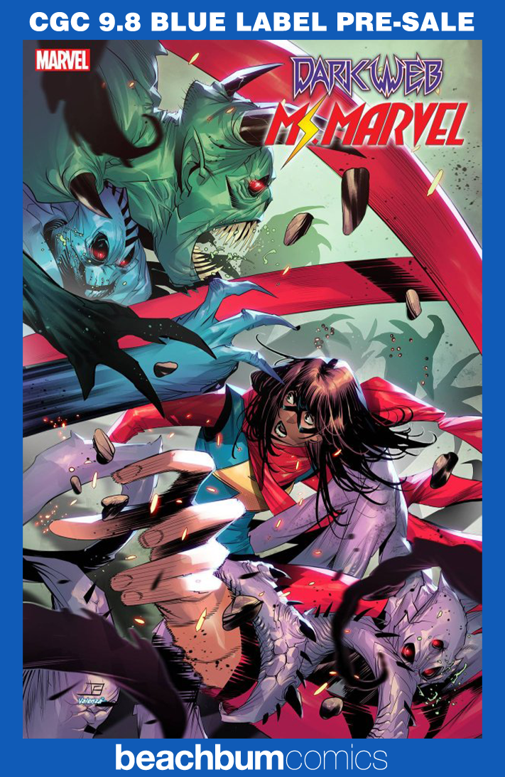 Dark Web: Ms. Marvel #1 Variant CGC 9.8