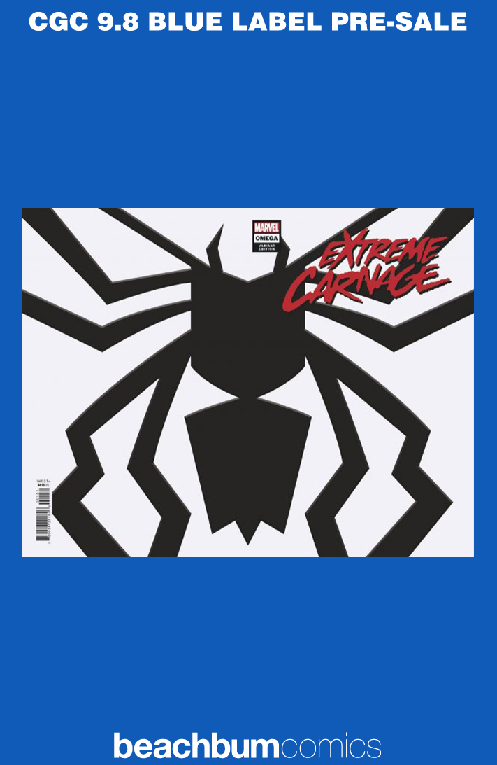 Extreme Carnage Omega #1 "Symbiote" 1:50 Retailer Incentive Variant CGC 9.8