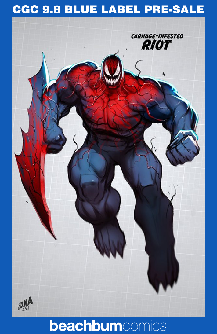 Extreme Carnage: Riot #1 Nakayama 1:10 Retailer Incentive Variant CGC 9.8