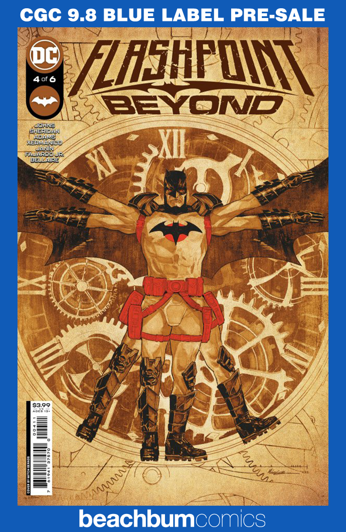 Flashpoint Beyond #4 CGC 9.8