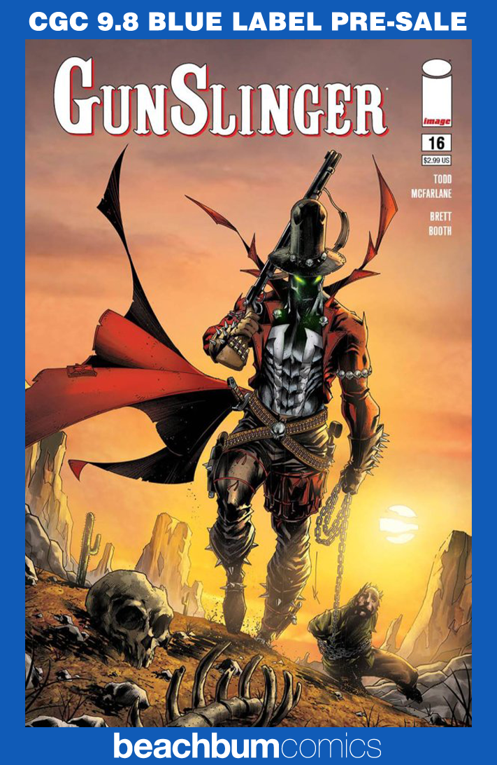 Gunslinger Spawn #16 Variant CGC 9.8