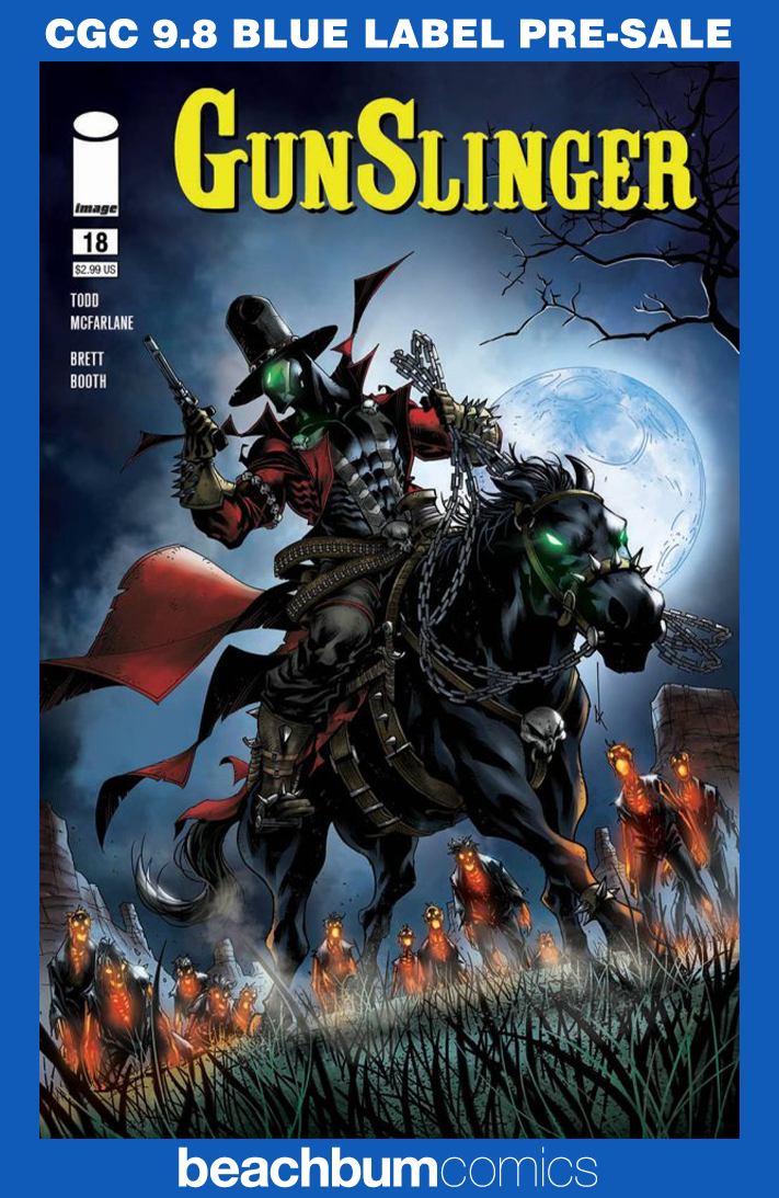 Gunslinger Spawn #18 Keane Variant CGC 9.8