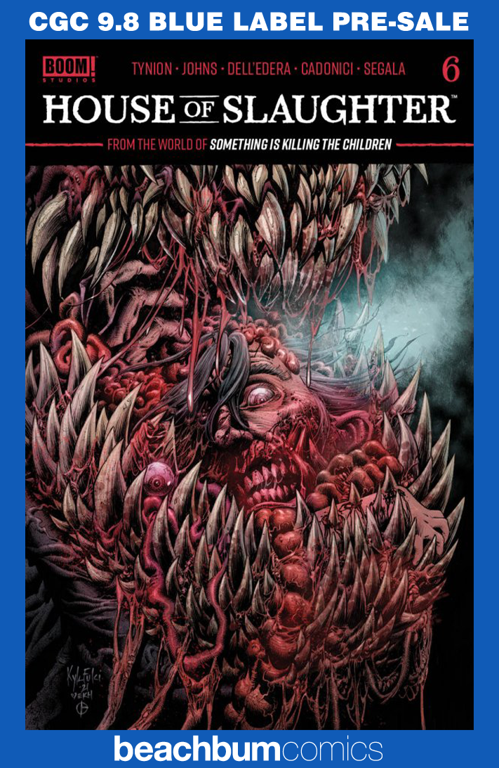 House of Slaughter #6 Hotz Variant CGC 9.8