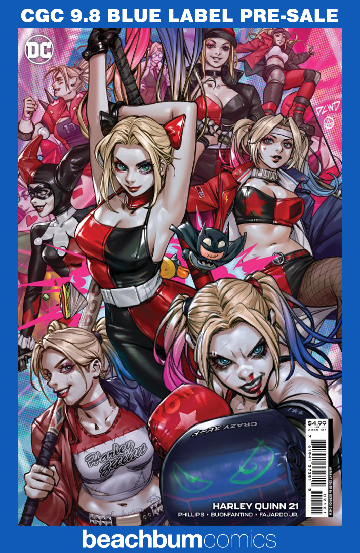 Harley Quinn #21 Chew Variant CGC 9.8