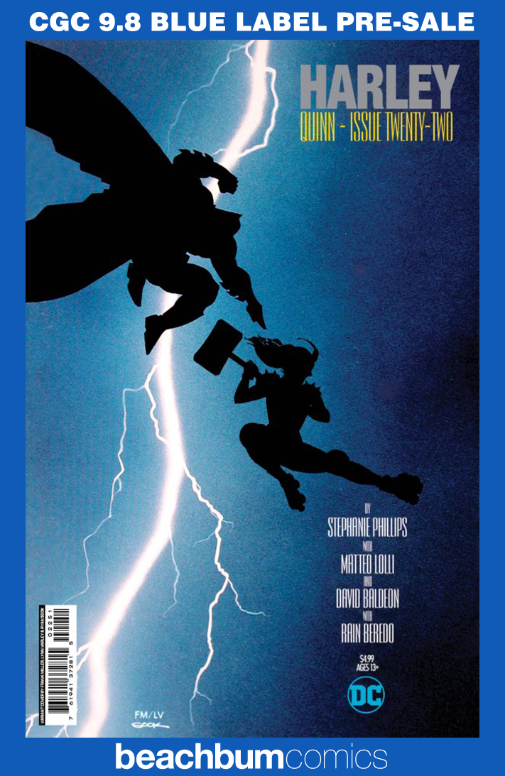 Harley Quinn #22 Sook Homage Variant CGC 9.8