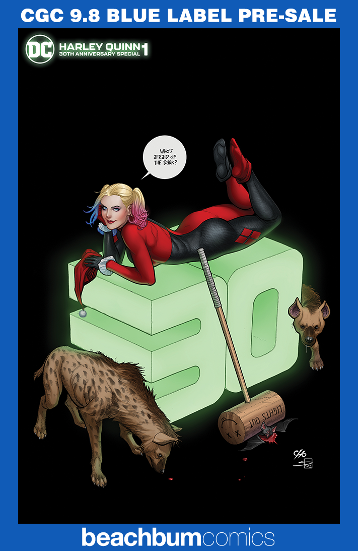 Harley Quinn 30th Anniversary Special #1 Cho 1:10 Glow in the Dark Retailer Incentive Variant CGC 9.8