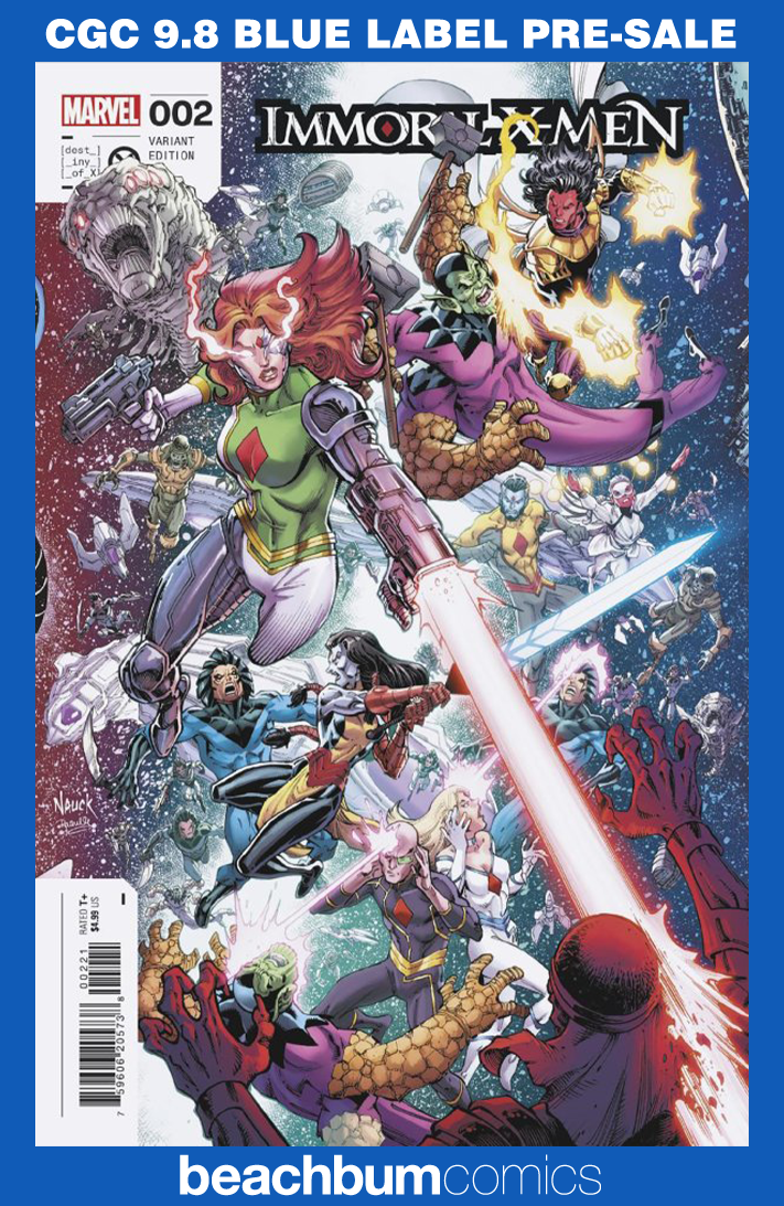Immoral X-Men #2 Nauck Variant CGC 9.8