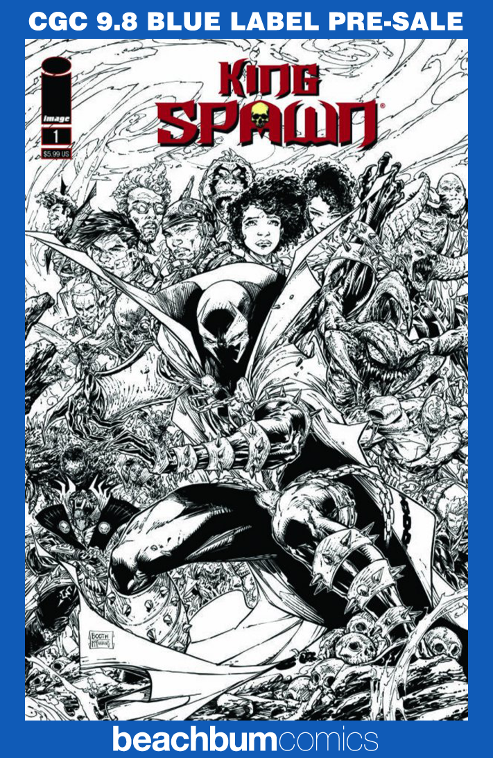 King Spawn #1 Second Printing CGC 9.8