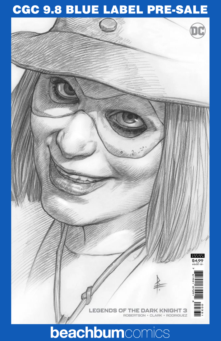 Legends of the Dark Knight #3 Federici 1:25 Retailer Incentive Variant CGC 9.8