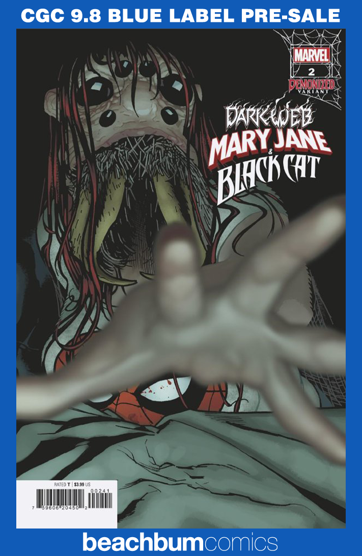 Mary Jane & Black Cat #2 Hughes Variant CGC 9.8