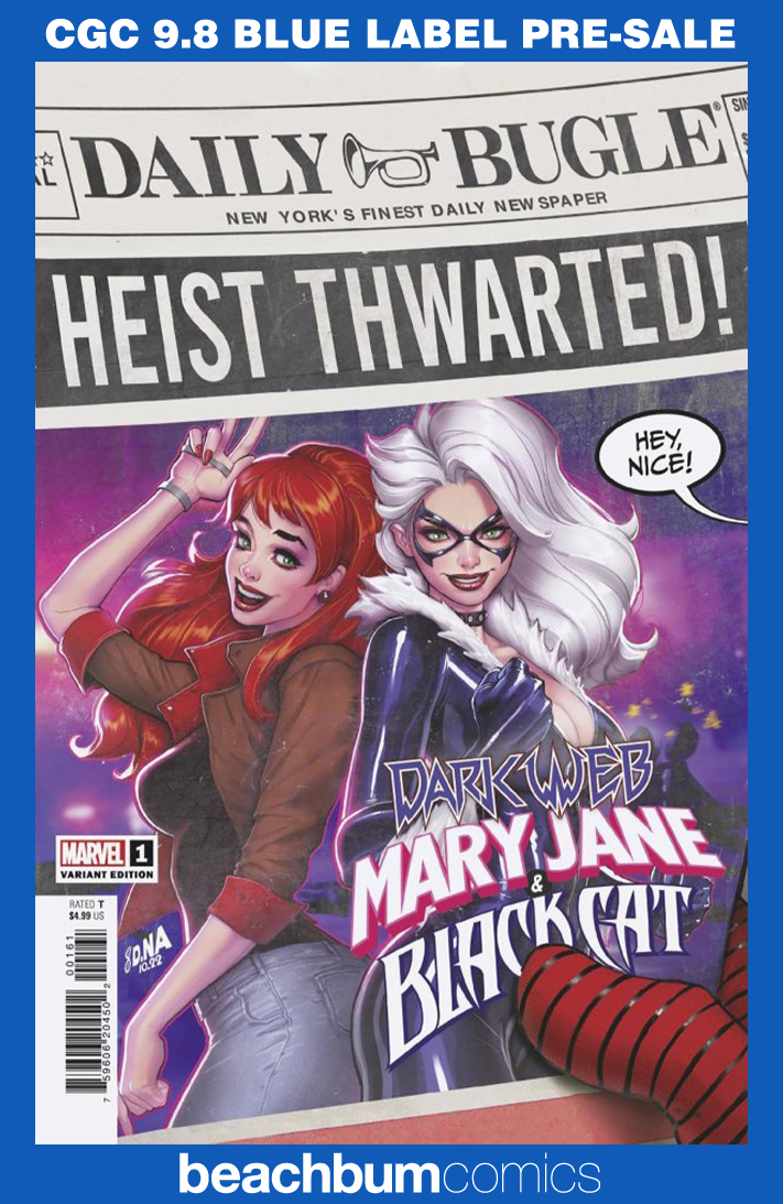 Mary Jane & Black Cat #1 Nakayama Variant CGC 9.8