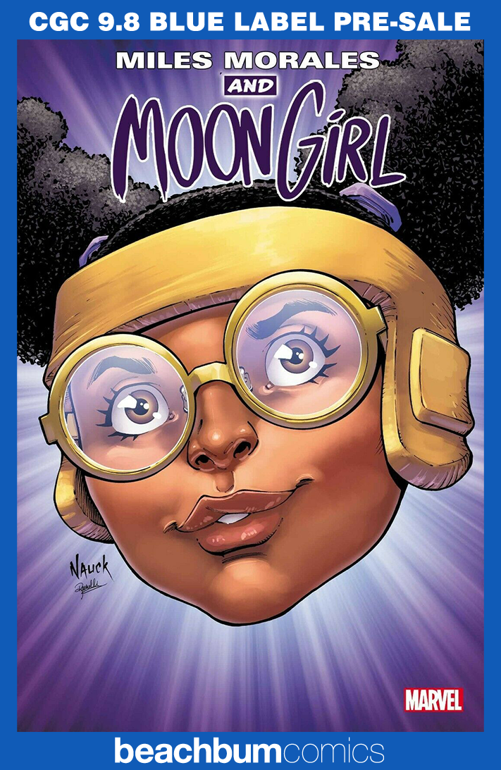 Miles Morales and Moon Girl #1 Nauck Variant CGC 9.8