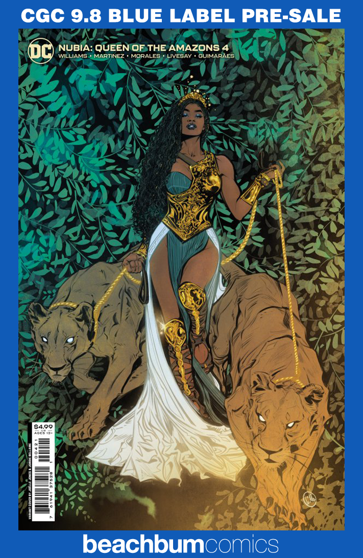 Nubia: Queen of the Amazons #4 Variant CGC 9.8