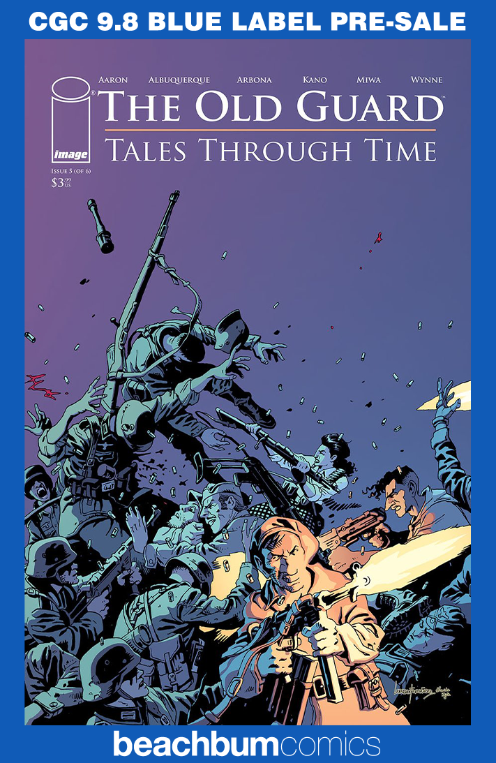 The Old Guard: Tales Through Time #5 Fernandez "Battlefield" Variant CGC 9.8