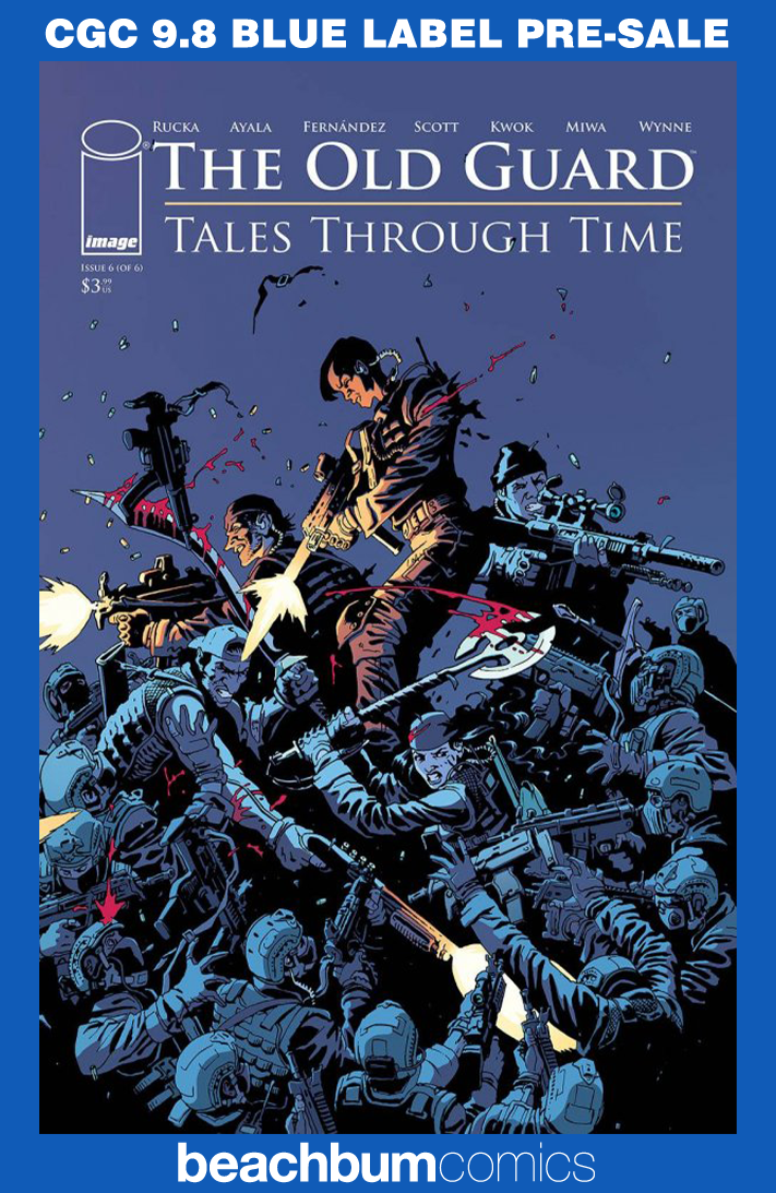 The Old Guard: Tales Through Time #6 Fernandez Battlefield Variant CGC 9.8