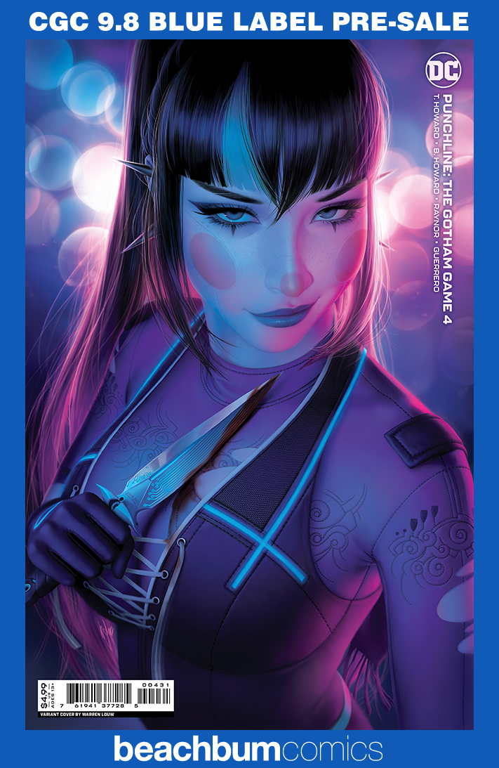 Punchline: The Gotham Game #4 Louw Variant CGC 9.8