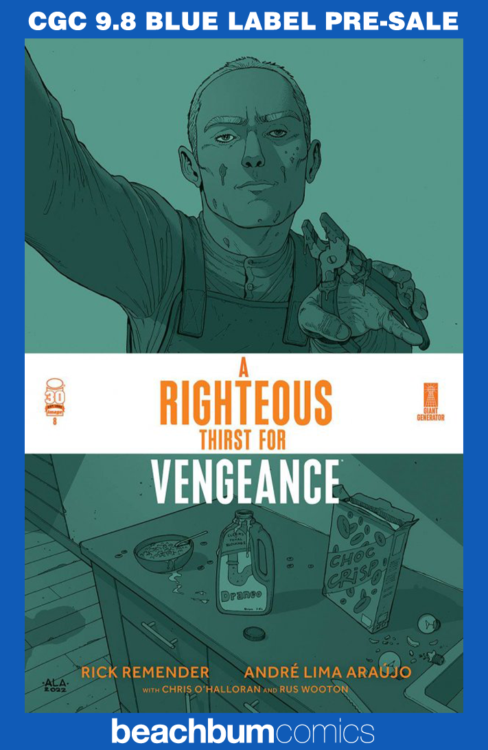 A Righteous Thirst For Vengeance #8 CGC 9.8