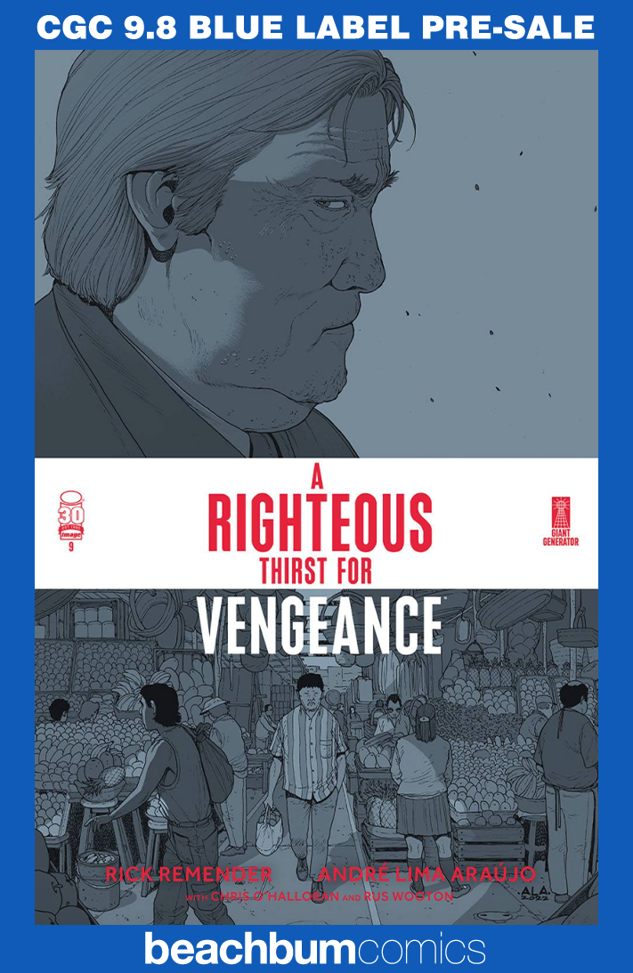 A Righteous Thirst For Vengeance #9 CGC 9.8