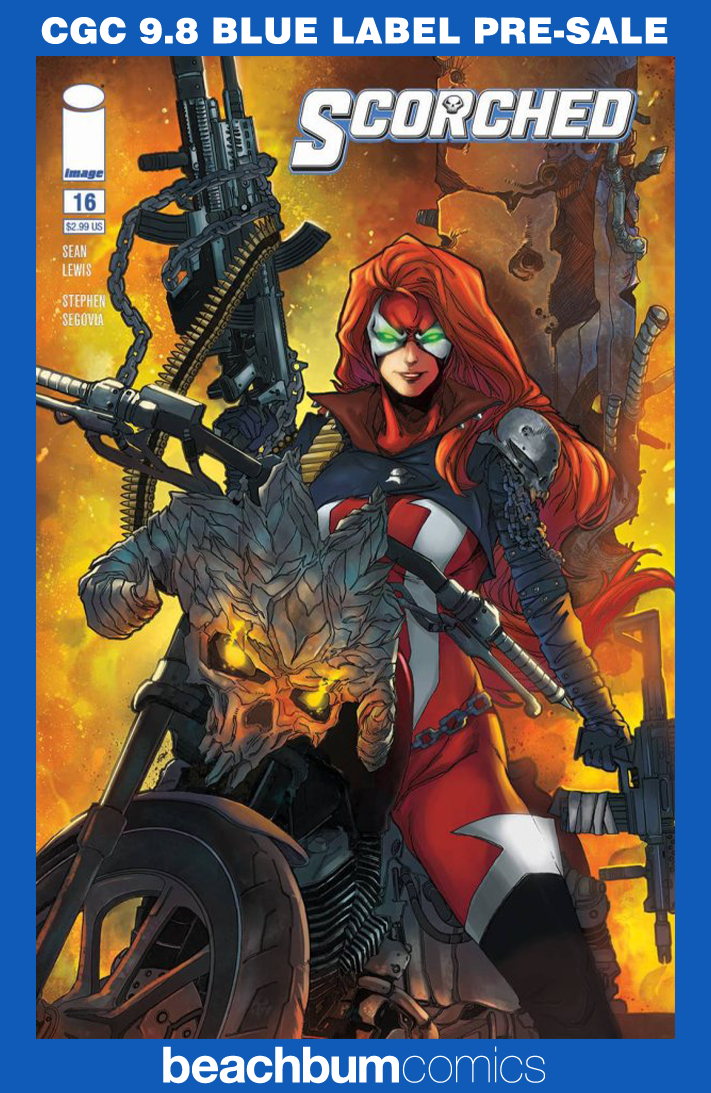 The Scorched #16 Variant CGC 9.8