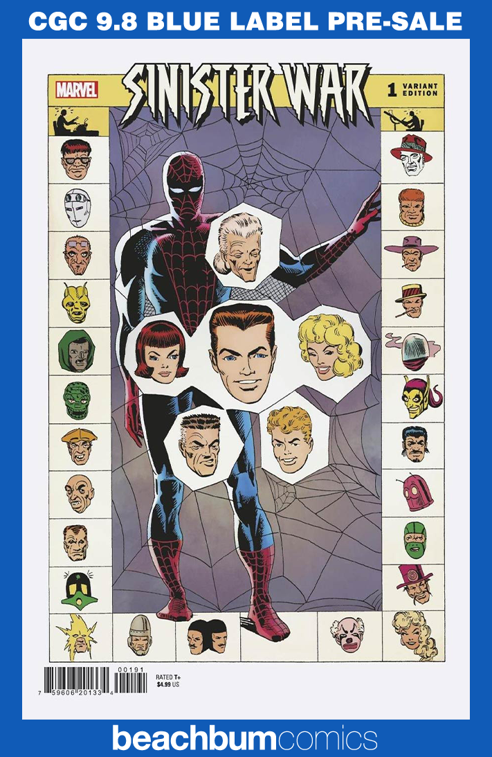 Sinister War #1 Ditko 1:100 Hidden Gem Retailer Incentive Variant CGC 9.8