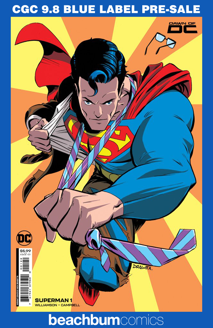 Superman #1 - Cover J - Dragotta - CGC 9.8