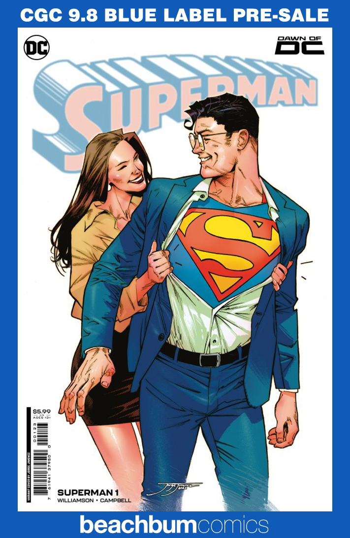 Superman #1 - Cover K - Jimenez - CGC 9.8
