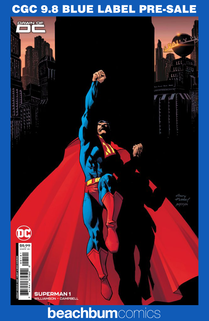 Superman #1 - Cover B- Kubert CGC 9.8