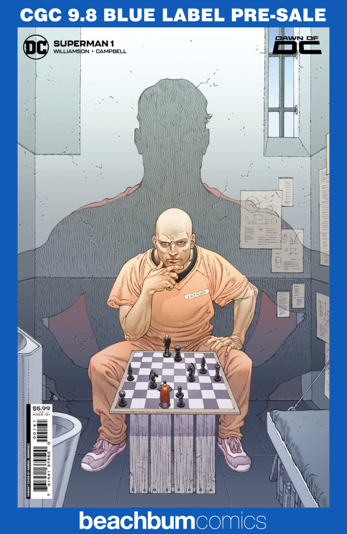 Superman #1 - Cover F - Rodriguez CGC 9.8