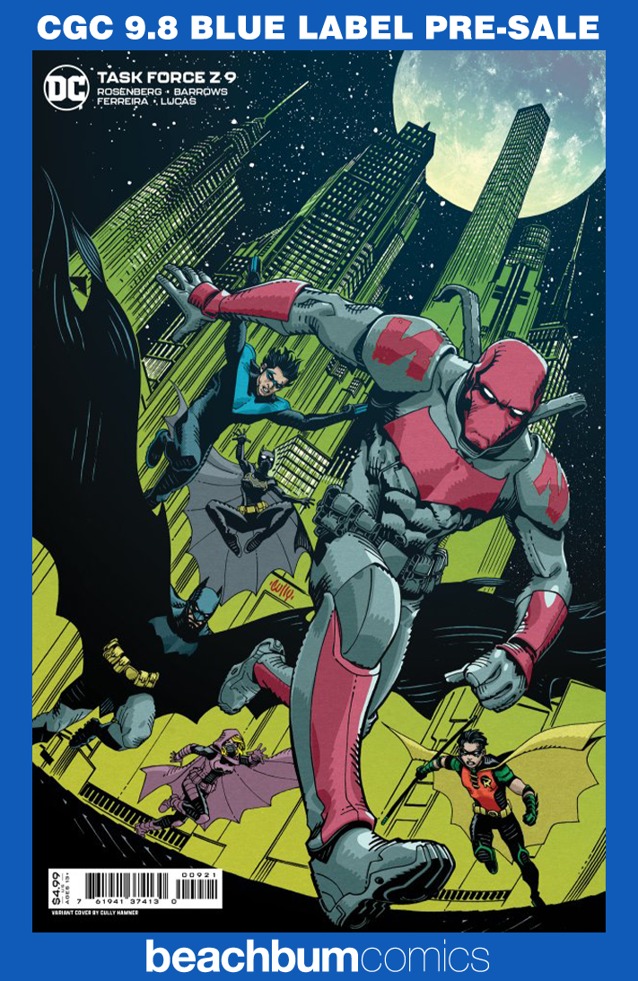 Task Force Z #9 Variant CGC 9.8