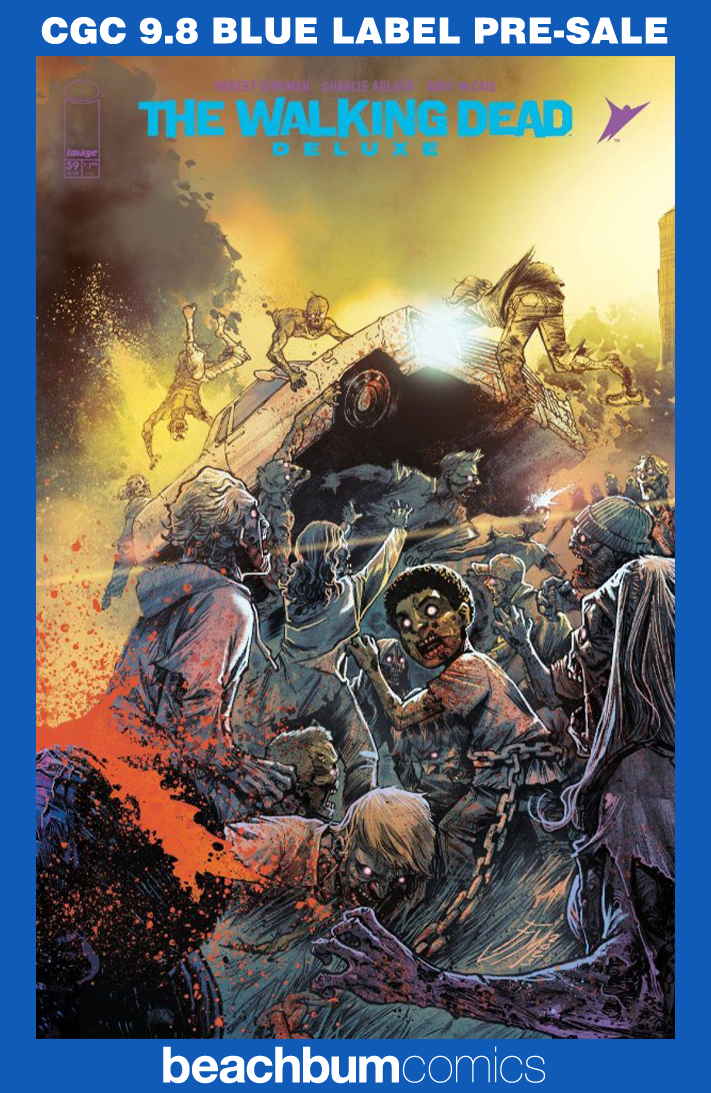 Walking Dead Deluxe #59 Manapul Variant CGC 9.8