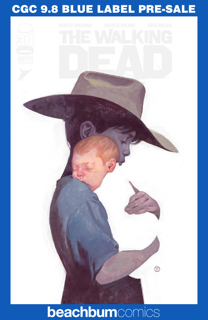 Walking Dead Deluxe #40 Tedesco Variant CGC 9.8