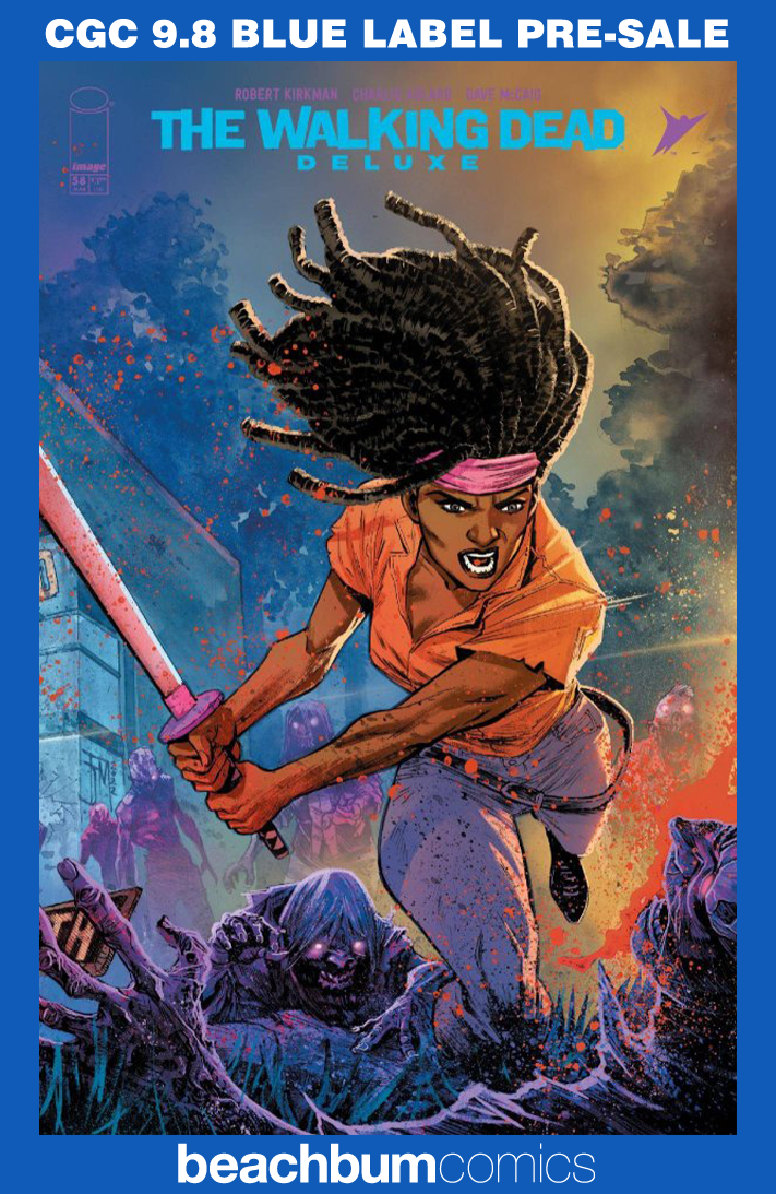 Walking Dead Deluxe #58 Manapul Variant CGC 9.8
