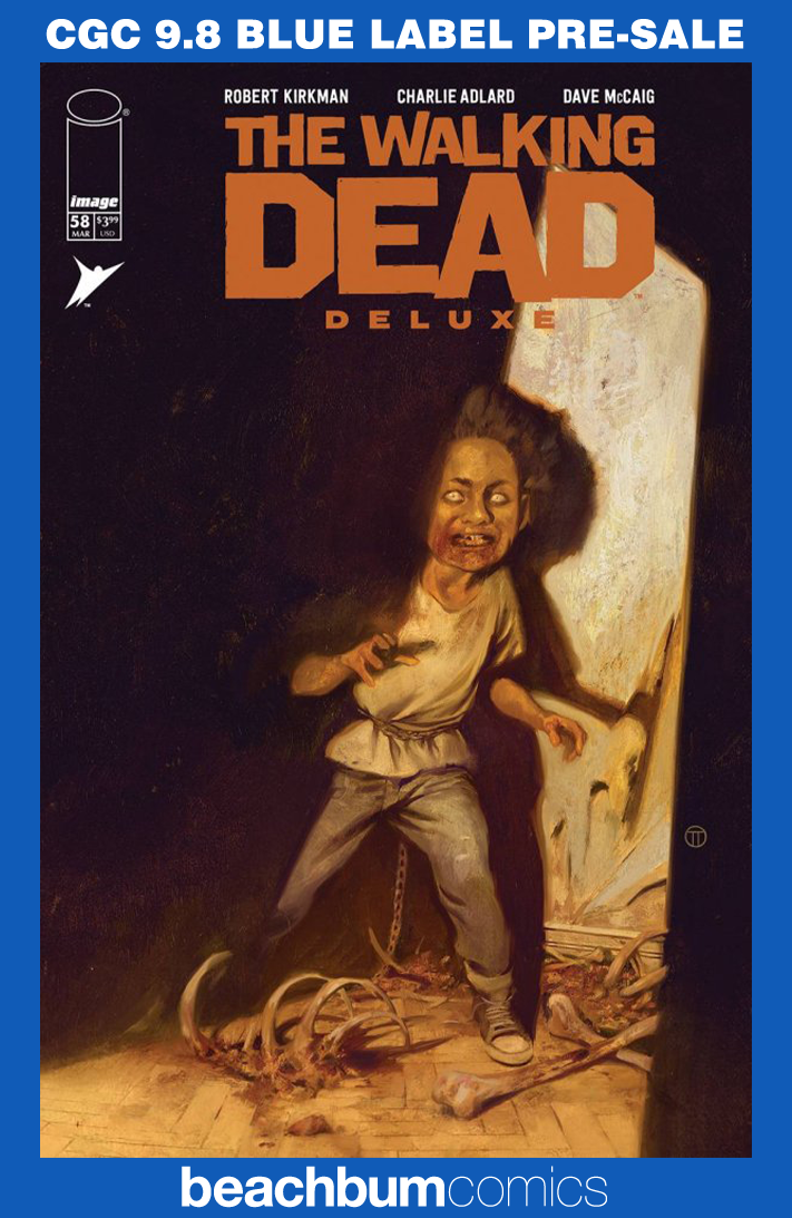 Walking Dead Deluxe #58 Tedesco Variant CGC 9.8
