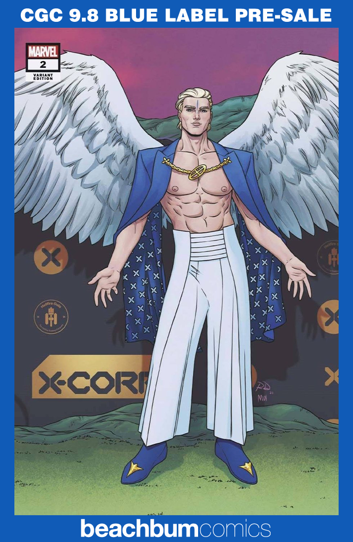 X-Corps #2 Dauterman Hellfire Gala Connecting Variant CGC 9.8