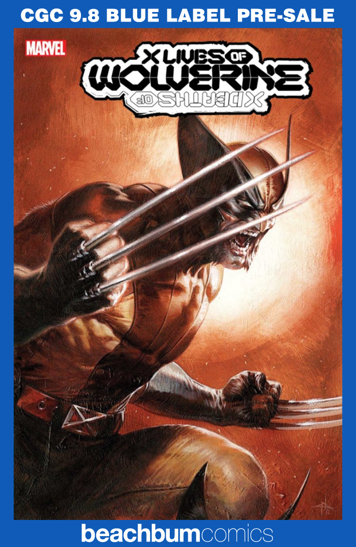 X Lives of Wolverine #2 Dell'Otto 1:50 Retailer Incentive Variant CGC 9.8