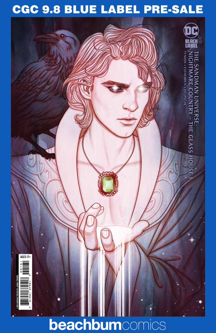Sandman Universe: Nightmare Country - The Glass House #1 Frison 1:100 Retailer Incentive Variant DC Black Label CGC 9.8