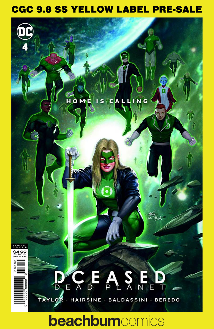 DCeased: Dead Planet #4 InHyuk Lee Variant CGC 9.8 SS