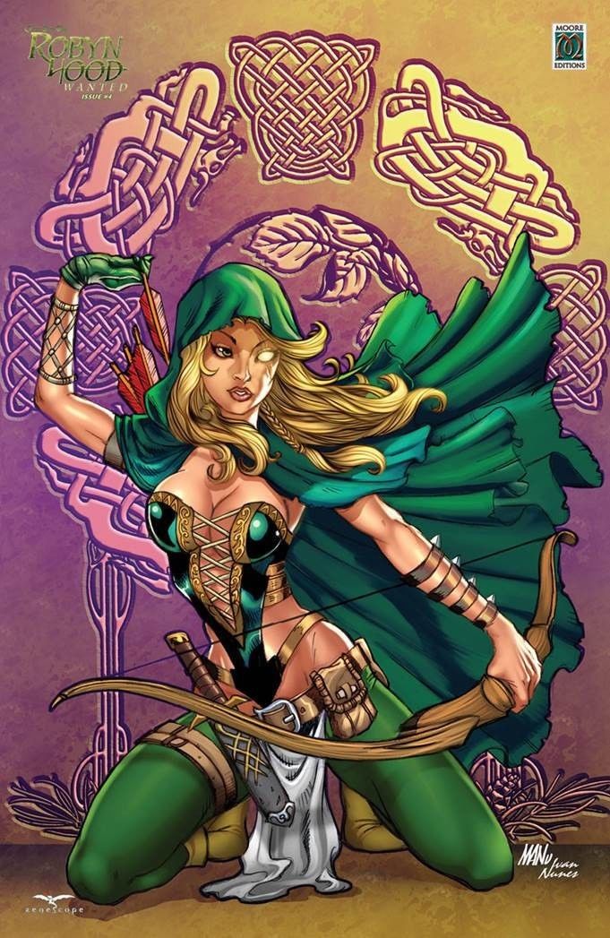 Robyn Hood: Wanted #4 CS Moore Nice Exclusive