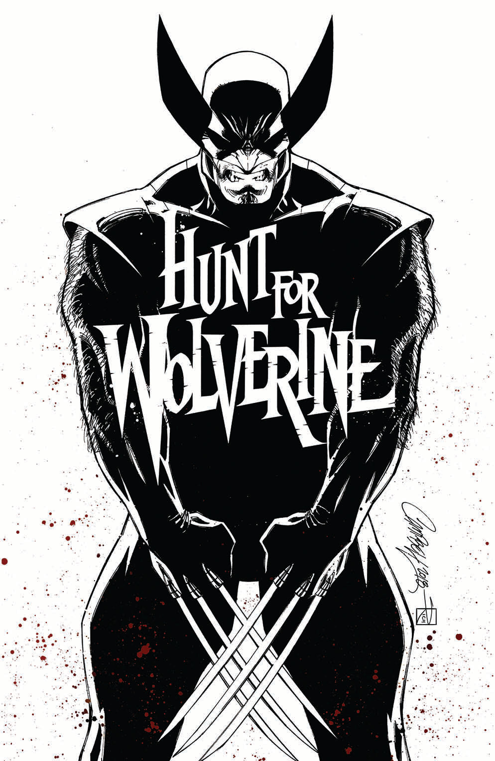 Hunt For Wolverine #1 J. Scott Campbell Calgary Expo "White" Exclusive