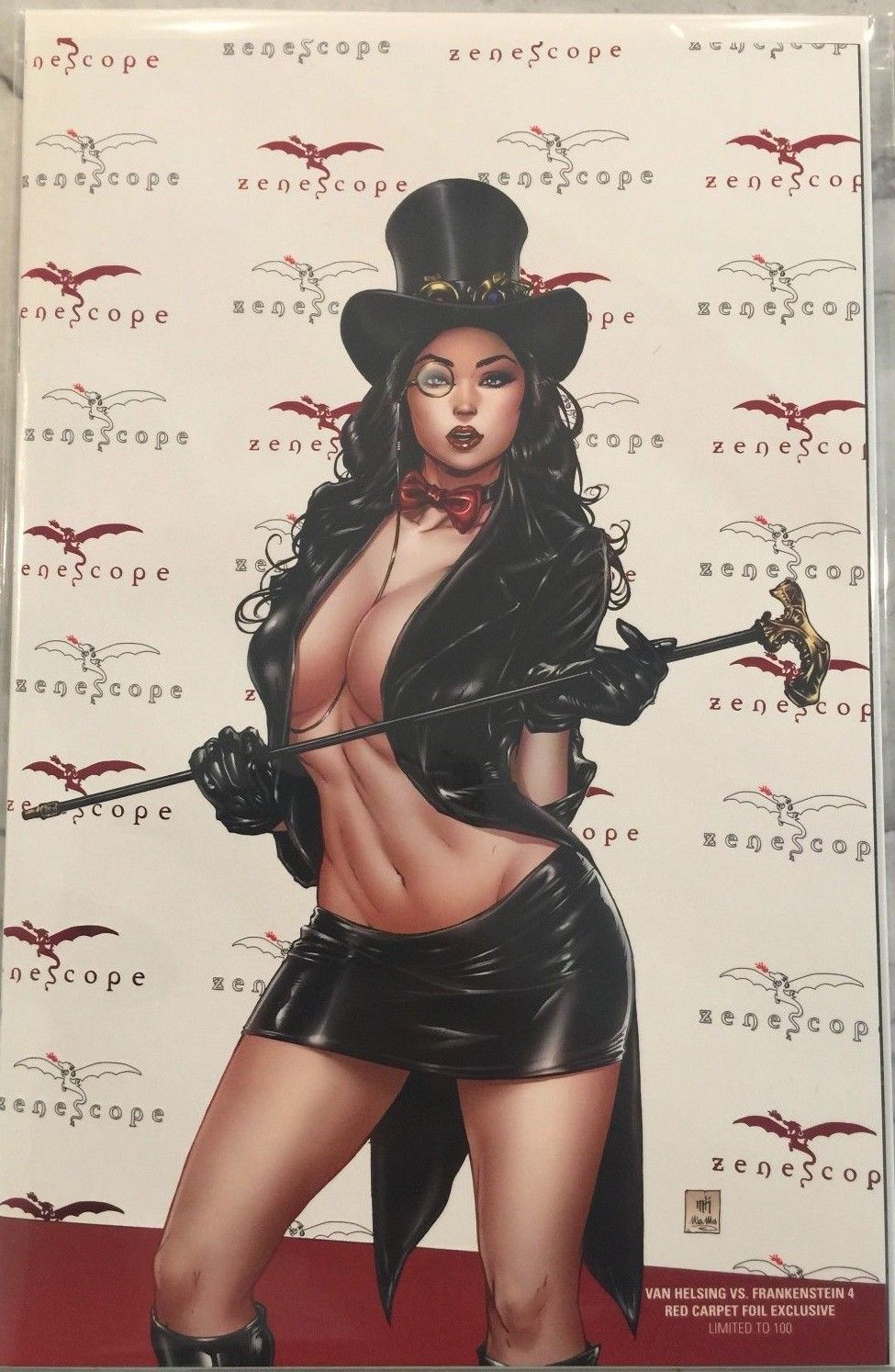 Van Helsing vs. Frankenstein #4 Red Carpet Foil Exclusive