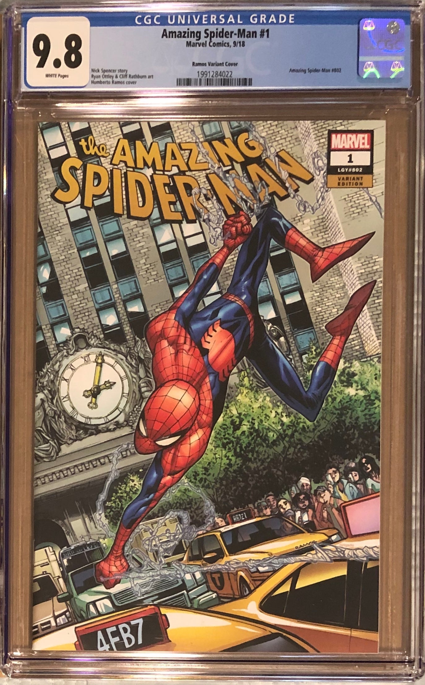 Amazing Spider-Man #1 Ramos Fan Expo Boston Exclusive CGC 9.8