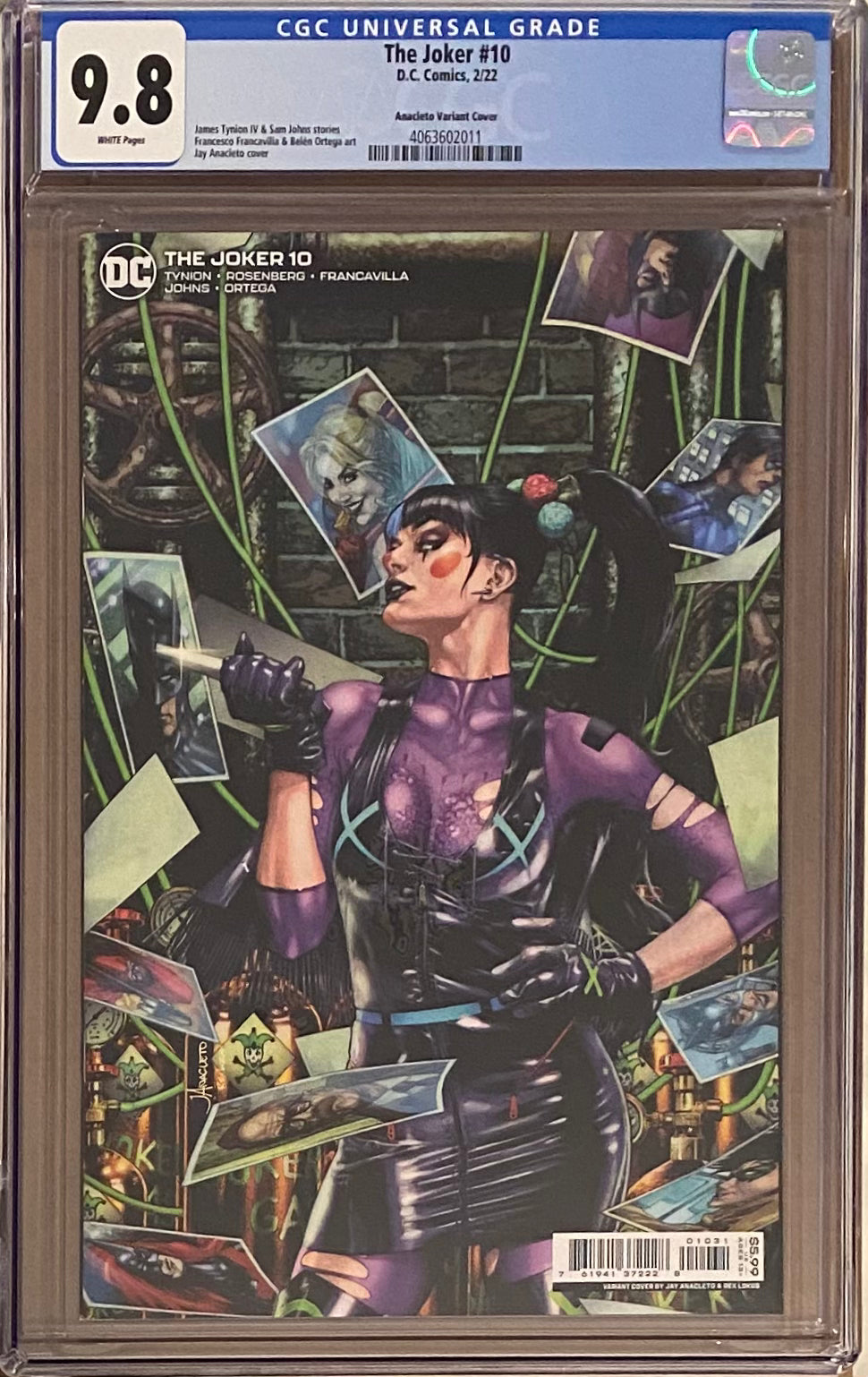 The Joker #10 Anacleto Variant CGC 9.8