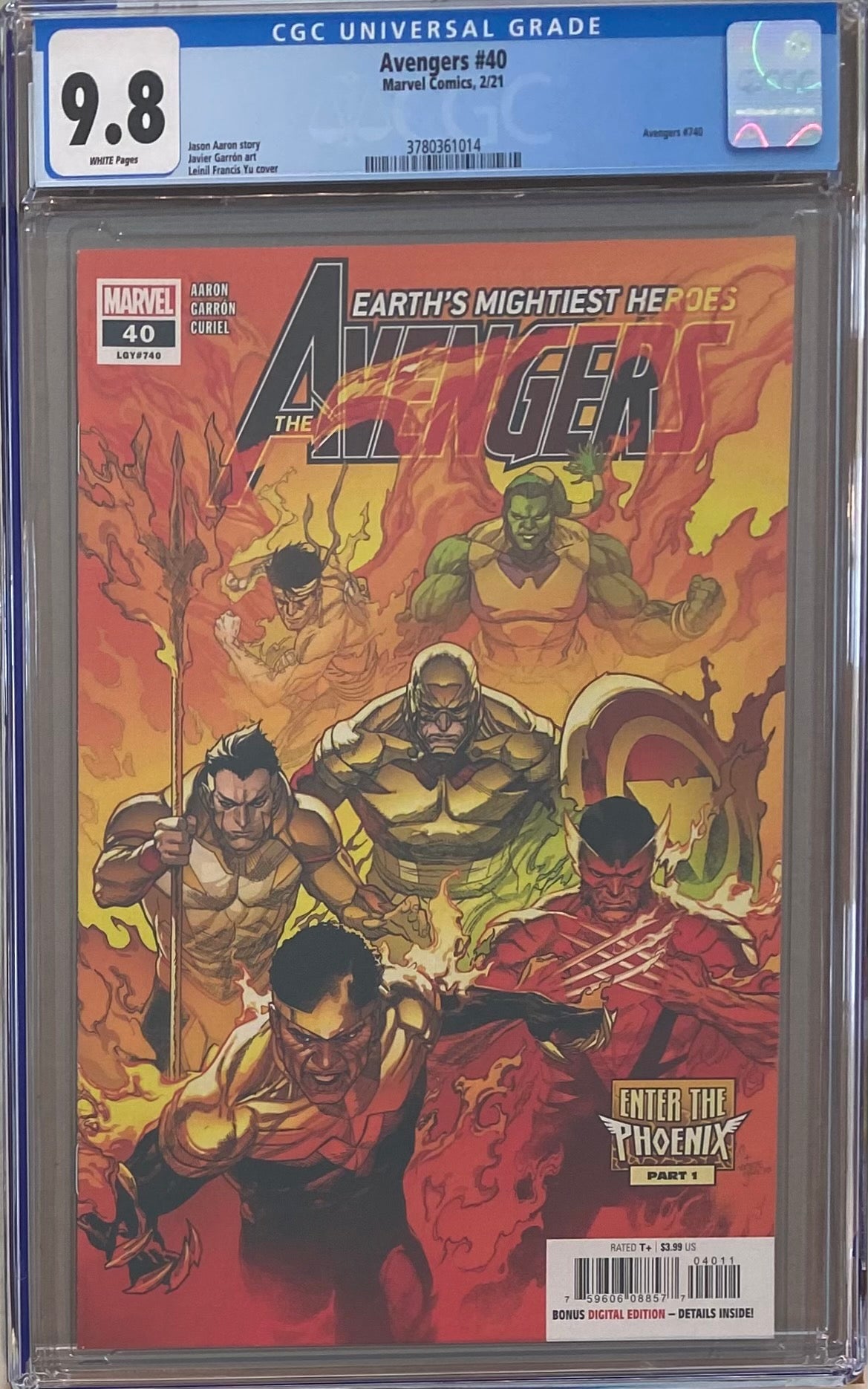 Avengers #40 CGC 9.8