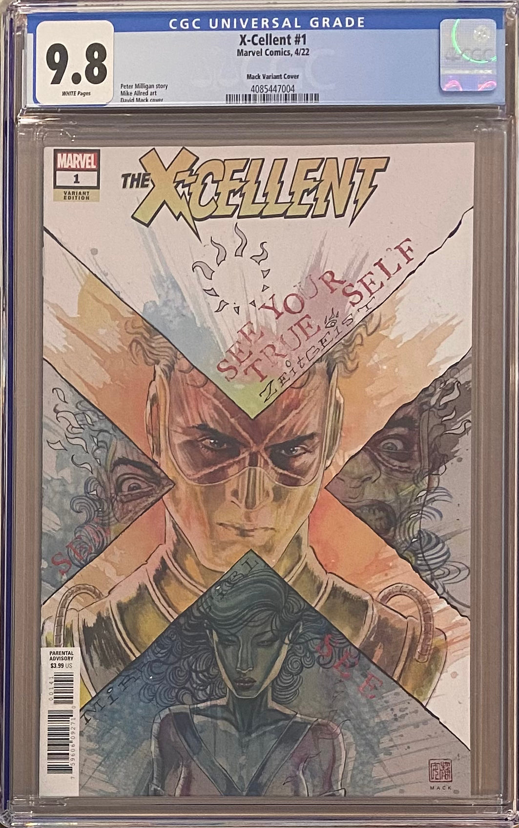 X-Cellent #1 Mack 1:25 Retailer Incentive Variant CGC 9.8