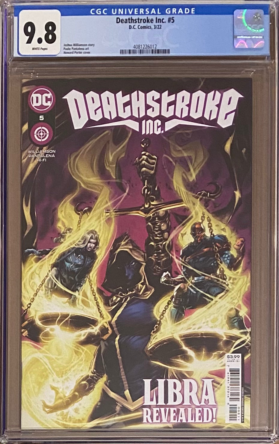 Deathstroke Inc. #5 CGC 9.8