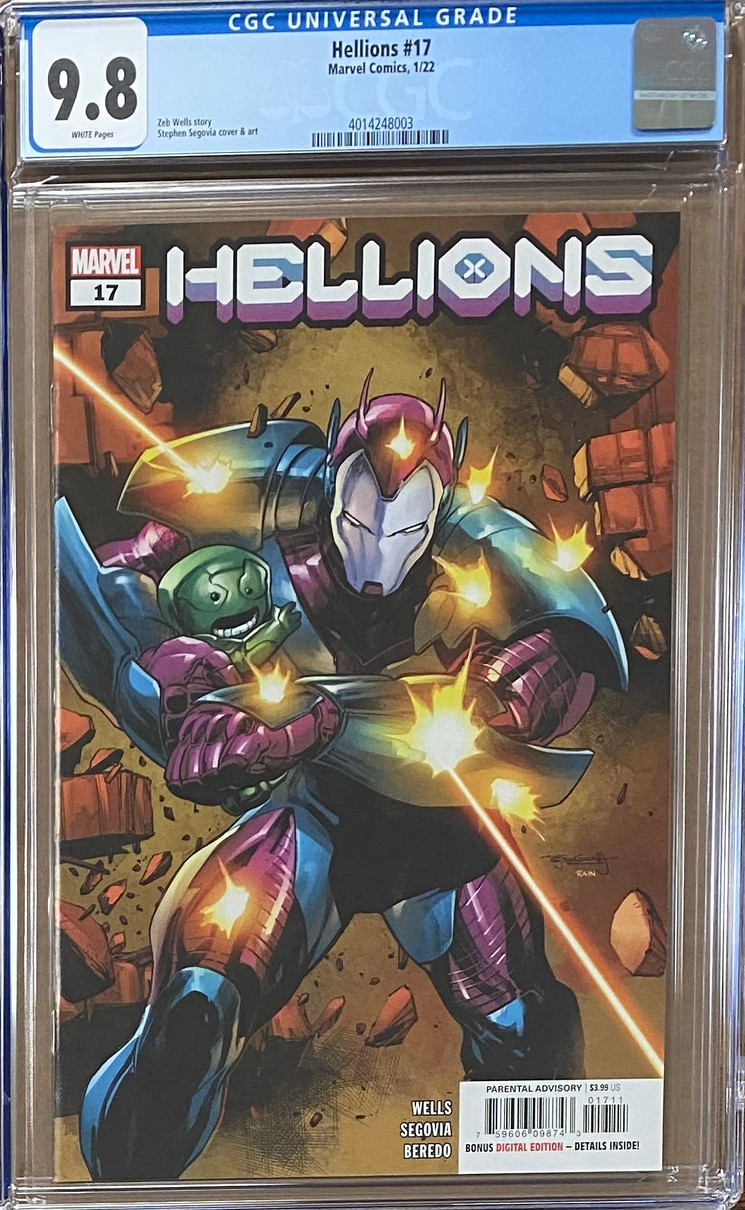 Hellions #17 CGC 9.8