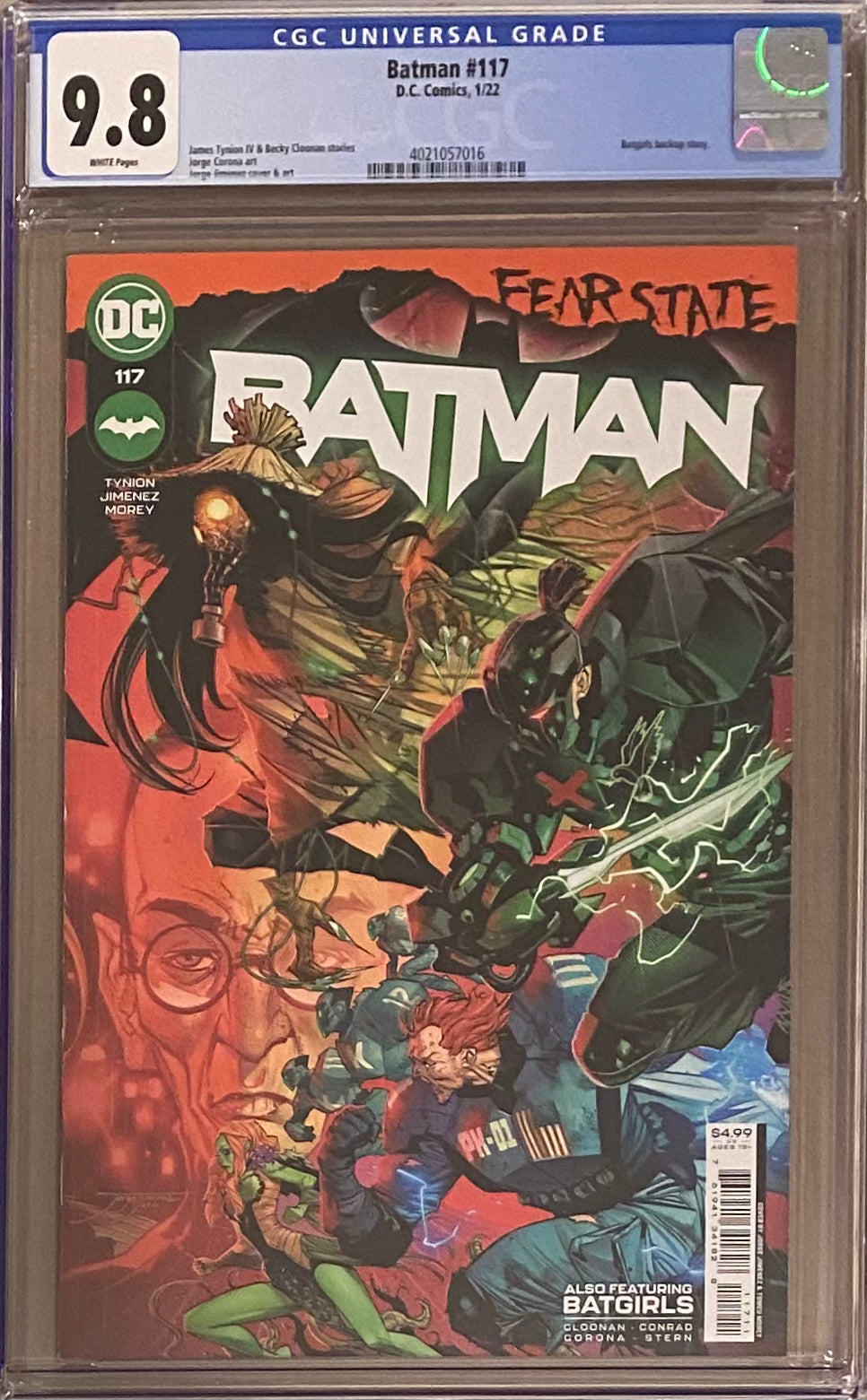 Batman #117 CGC 9.8