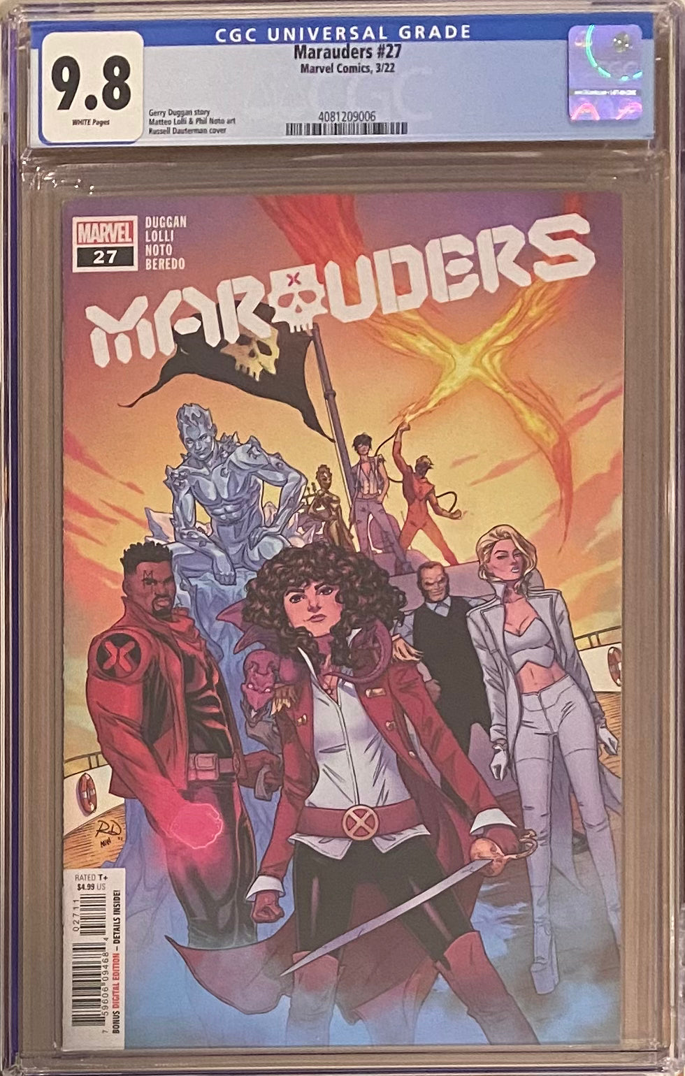 Marauders #27 CGC 9.8