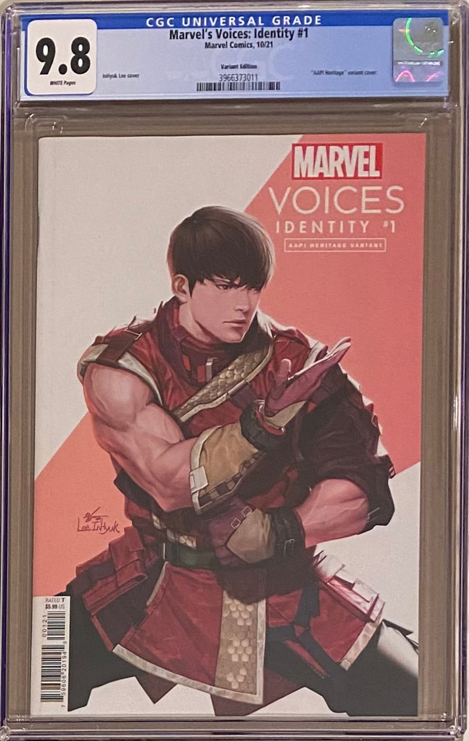 Marvel Voices: Identity #1 InHyuk Lee Variant CGC 9.8