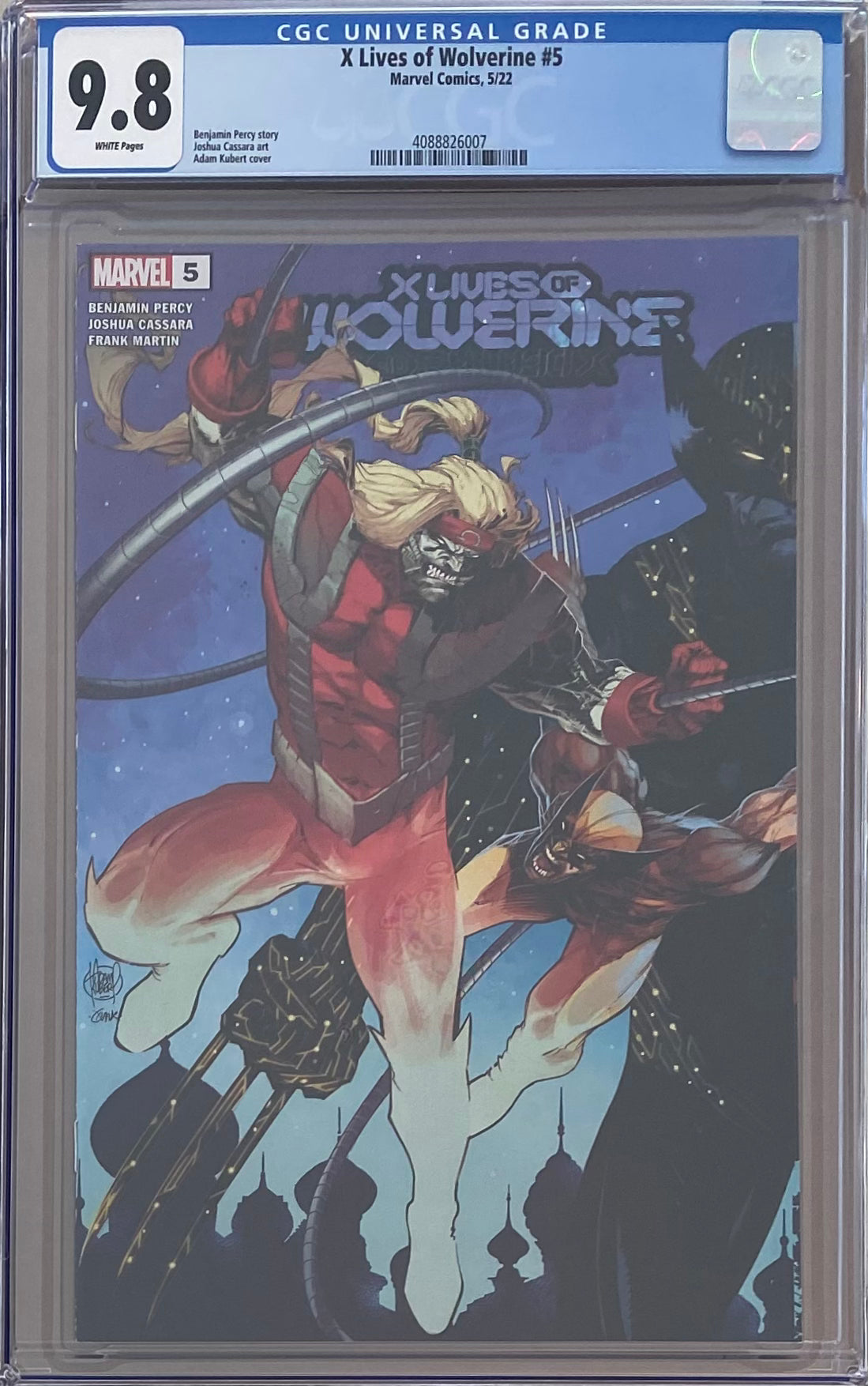 X Lives of Wolverine #5 CGC 9.8